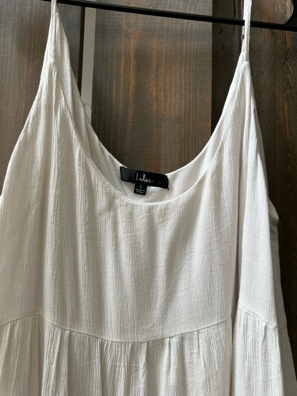 Lulu's White Lace Dress Large - Picture 4 of 11